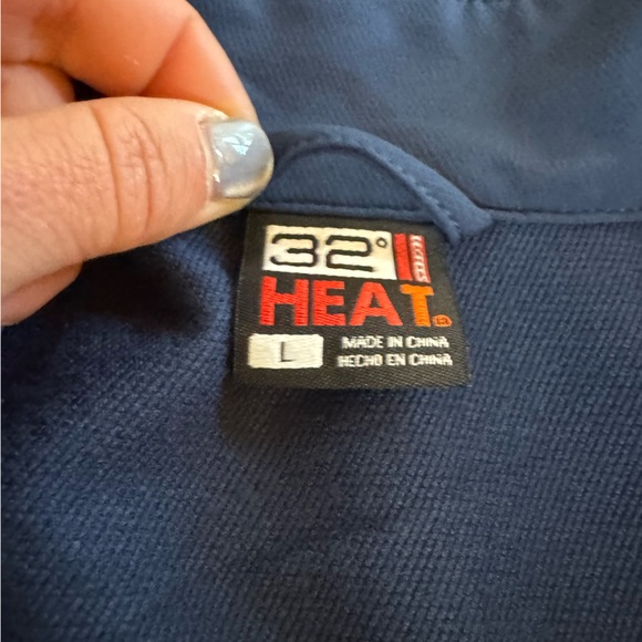 NWT 32 Degrees Men's Blue Midlayer Jacket - Picture 4 of 11